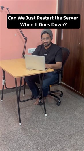 Shabari nath Adapa on Instagram: "In this video , I tried to explain the reason why restarting a server is not always a solution !! I have uploaded a YouTube video which discusses on different aspects of why servers go down in production environments with many micro services !! check the latest video on YouTube for more information #tech_fundas #server #springboot"