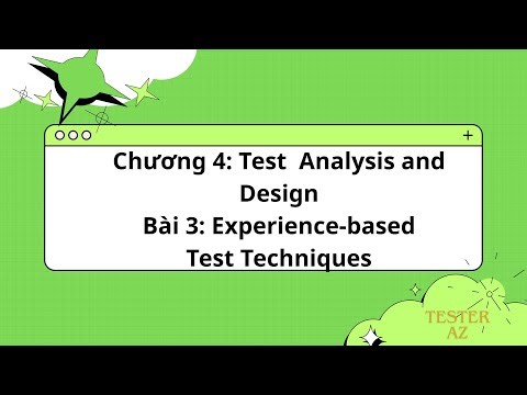 Chương 4_Bài 3_ Experience-based Test Techniques - Luyện ISTQB Foundation cấp tốc Tester AZ