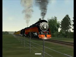SP 4449 and UP 844 double heading 3.wmv