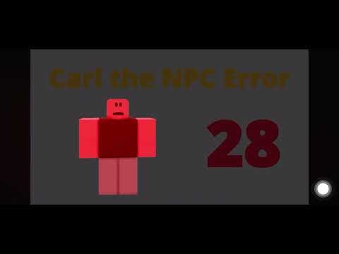Carl the NPC Error 19 Carl the NPC Error Series