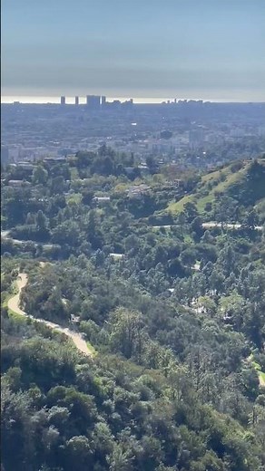 Griffith Observatory view in LA