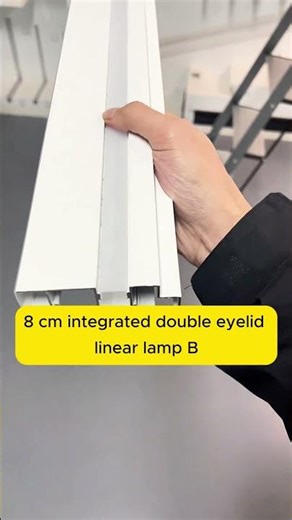 Integrated Double Eyelid Linear Lamp—the perfect lighting solution for your engineering projects!