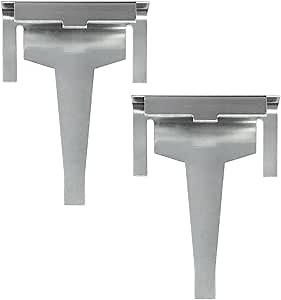 2 Pack DA61-06796A Refrigerator Clip Refrigerator Drain Tube Clip Evaporator Replacement Part Compatible with Samsung Refrigerator Replace for AP5579885, 2683162