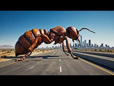 Giant Ant Emerges From Ground and Destroys City Road | Massive Monster Rescue Operation