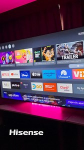 😉 ¡Navegar en los televisores HISENSE es pan comido! Tiene el sistema operativo VIDAA que lo hace súper intuitivo, control de voz, conectividad móvil y ultra alta definición 4K. Descubre la excelencia de los productos Hisense en: www.hisense.ec 👍 Lider Medranda #Hisense #Televisor #HolaSentidos | Hisense