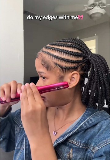 How to Create Dramatic Edges for Your Hairstyle