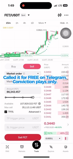 Stay in your lane. Keep moving. $FET - free insights here https://t.me/icarusfalls365 | Icarus Dy