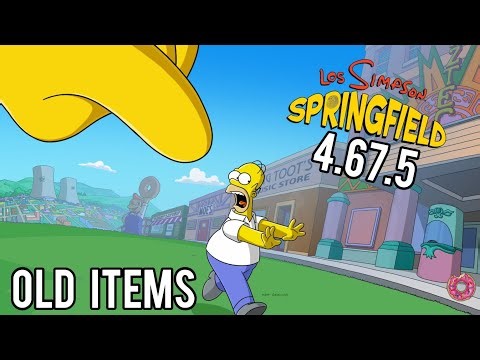 THE SIMPSONS TAPPED OUT HACK | (4.67.5 ABRIL 2024) | OLD ITEMS FREE
