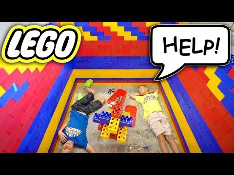 Tannerites! Trapped in Giant Lego HOUSE