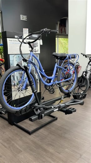 Need a rack for your E-bike? We’ve tried a few and have some recommendations, but also want to hear yours! This @THULE T2 Pro XTR is a solid fit for carrying many Pedego E-bikes 💪🏼 #Pedego #PedegoEBikes #PedegoElectricBikes #EBikeRack #BikeRack #ThuleBikeRack | Pedego Electric Bikes