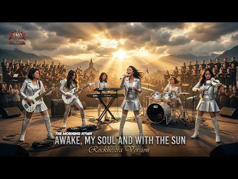 (THE MORNING HYMN) AWAKE, MY SOUL AND WITH THE SUN - Rockhestra Version🎻 | 🎸Metal Symphony