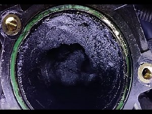 BMW X3 F25 B47 engine intake manifold cleaning after 125,000 km. How it looks inside.