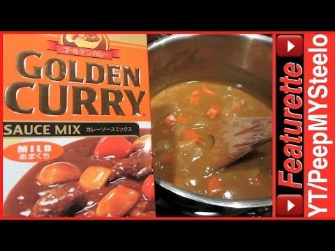 Golden Curry Japanese Curry Recipe Sauce Mix w/ Instructions Beef or Chicken to Pork Cutlet on Rice