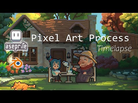 Cottage | Aseprite Pixel Art Process [081]