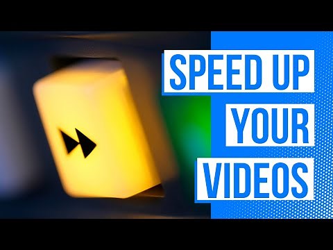 How to Speed Up or Slow Down your videos easily