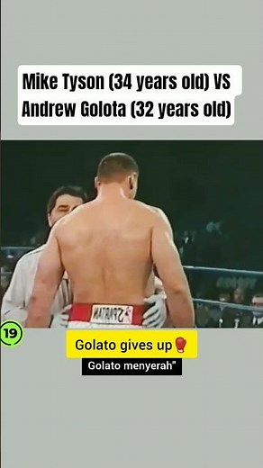 Mike Tyson vs Andrew Golota : IronMike returns #boxinghistory #miketyson #boxing #ironmike #shorts