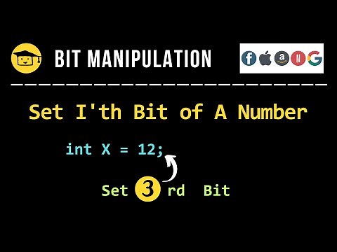 Set I'th bit of A Number | Bit Manipulation Interview Questions