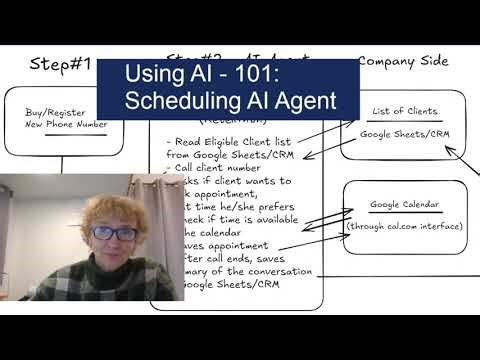 Using AI 101-Scheduling AI Agent