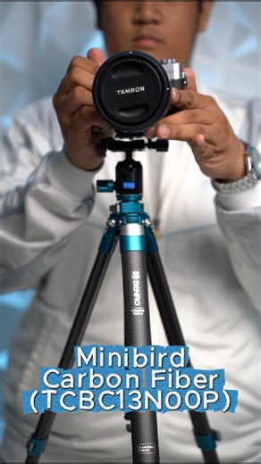 Built for creators who never stop moving.  The Benro MiniBird Carbon Fiber Tripod combines portability, strength, and precision, giving you stability wherever your work takes you. #BenroPH #BenroLetsGo #tripods | Benro - Philippines | Facebook
