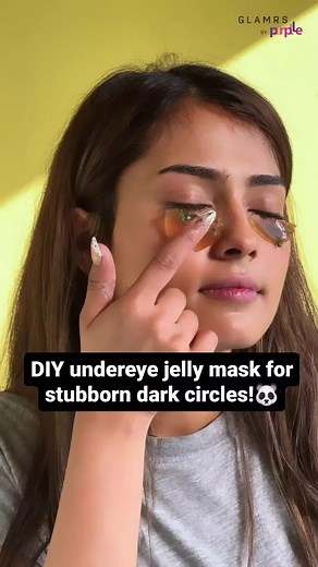 38K views · 146 reactions | Transform your tired eyes with this simple yet effective DIY jelly mask  | Glamrs | Facebook