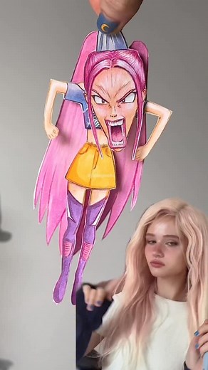 u can get the template on my website to do it urself (www.juliagisella.com)✨🫶🏻💕 #kpopdemonhunters #rumi #drawing #huntr× #art | Julia Gisella