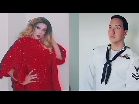 Meet the Navy’s drag queen, ‘Harpy Daniels’