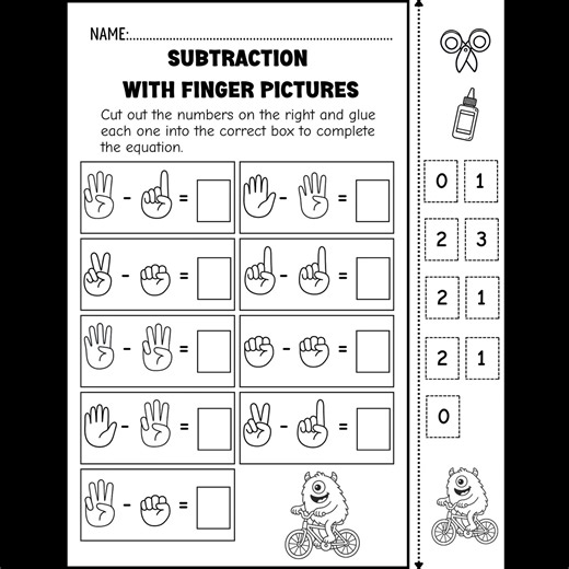 ✋Finger Counting Addition & Subtraction within 10 – Cut and Paste Worksheets ✌️This resource is perfect for helping young learners strengthen their addition and subtraction skills using visual finger pictures. https://www.teacherspayteachers.com/Product/Finger-Counting-Addition-Subtraction-within-10-Cut-and-Paste-Worksheets-14239406 #fingercounting #addition #subtraction #cutandpaste #worksheet #kid #kindergarten #firstgraderesource | P.A.Lek | Facebook