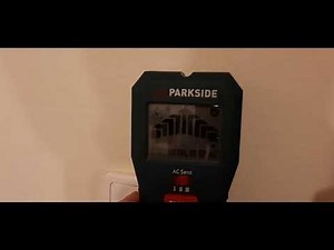 Parkside Multi-Purpose Detector PMSHM2 A3 wire test
