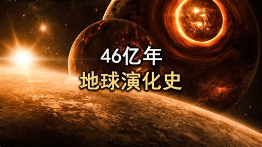 10分钟看完地球演化史，带你见证地球如何诞生，再到生命的起源！