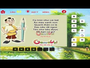 Hướng dẫn chơi game Đố vui (câu 61 - 80) - Gamevui