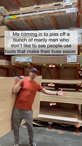 Comment “PANEL” if you want something that will make your life easier! I love using my plywood panel carrier to carry sheets of plywood and drywall. It makes it so much easier than trying to awkwardly handle it with your body. This is great for loading the board onto your cart, onto your roof, or carrying into your workshop. - #woodworking #diyhomeprojects #diyhomeimprovement #diywoodwork #woodwork #woodworkingtools #plywood #plywoodfurniture | Self-Taught Woodworking