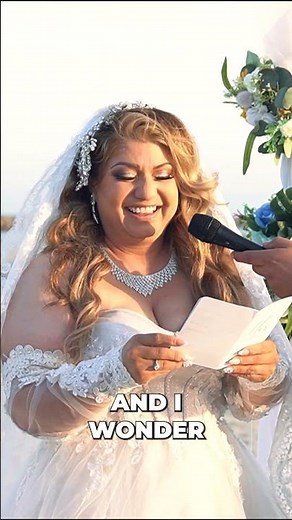 Emotional Bride’s Speech at the Wedding Ceremony | Tears & Love