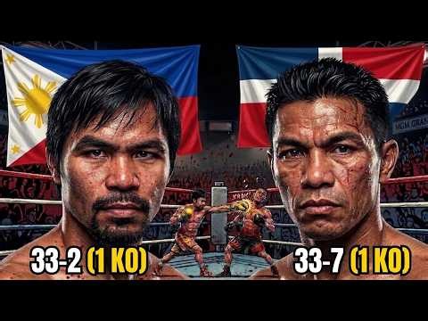 The DIRTIEST Fighter Manny Pacquiao Ever Faced! Pacquiao (PHIL) vs. Sanchez (DOMINICAN) - Highlights