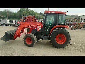 KIOTI DK55 TRACTOR WITH LOADER For Sale