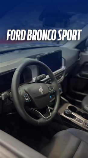 Upgrade your view! The all-new 2025 Ford Bronco Sport features a larger, more immersive screen to keep you connected on every trail. #NTXFord #FordBroncoSport #SUV | North Texas Ford Dealers