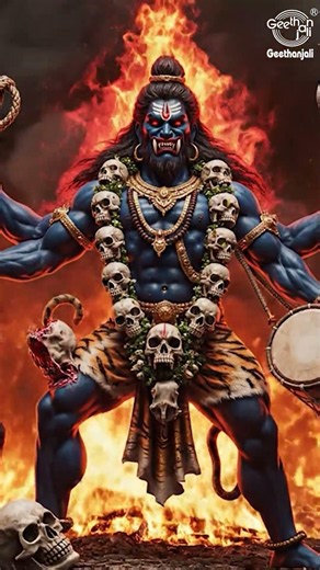 Kaal bhairava Ashtakam | Sacred Chant of Lord Bhairava for Peace and Protection | #bhairav