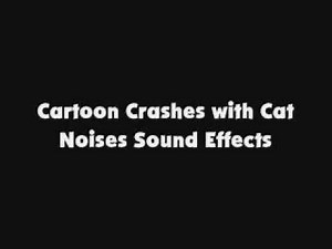 Cartoon crash sound effect with caveman 1