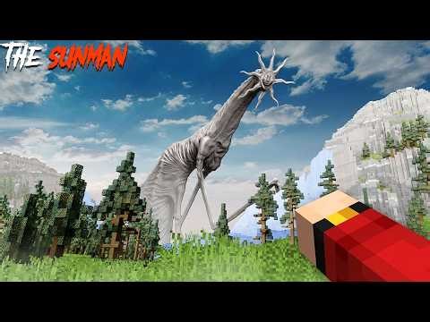 Surviving The Sun Man In Minecraft... (HINDI)