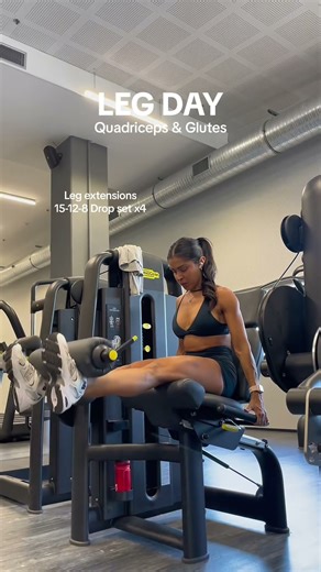 Leg Day 🦵🏻🔥 | Quadriceps & Glutes Focused | How Am I Doing? #legdayforwomen #gymtok