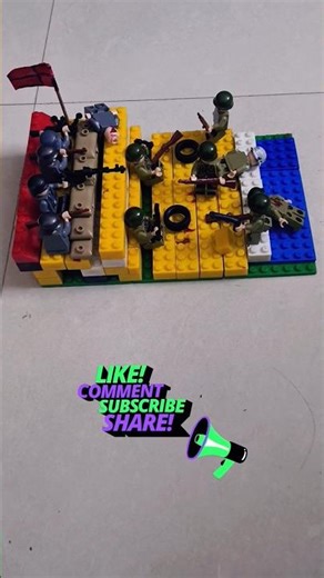 Lego WW2 MOC 🩸 D-Day Ohama Beach ⛱️ 🪖☠️🔥 #ww2rebuilder #lego #legomilitary #ww2