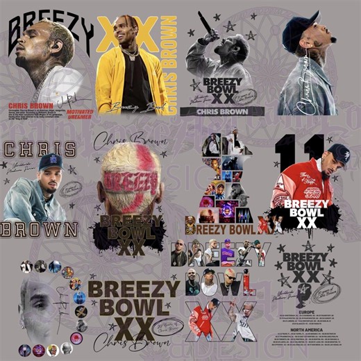 Chris Brown Breezy Bowl XX 2025 PNG Bundle: Tour Merch Designs (digital Download) - Etsy
