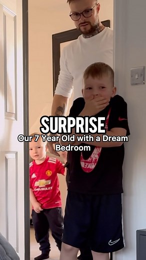 Eleanor Polly Hartley | SURPRISE DREAM BEDROOM MAKEOVER & TOUR 🥰🤩 We surprised our 7 year old with a new big boy bedroom (with his own bathroom 😲😅) before his... | Instagram