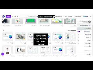 עריכת קובץ PDF בקנבה