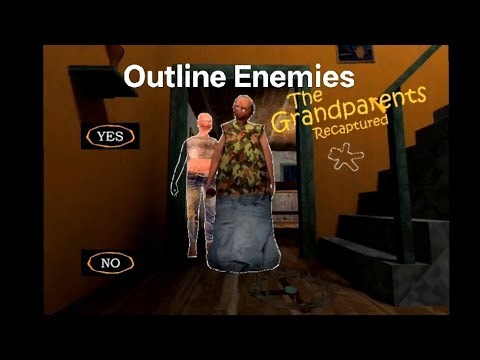 Granny Recaptured Outline Enemies+The Twins Atmosphere Gameplay 🎮