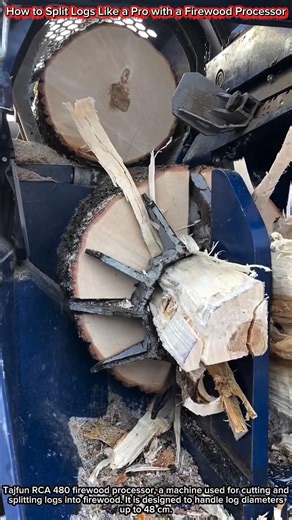 How to Split Logs Like a Pro with a Firewood Processor