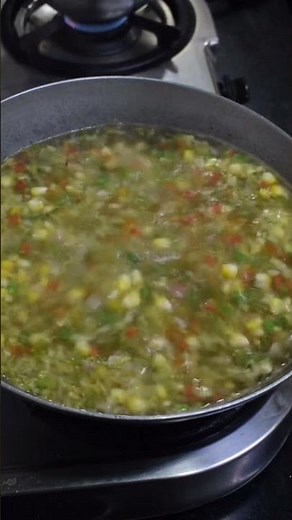 Sweet corn soup