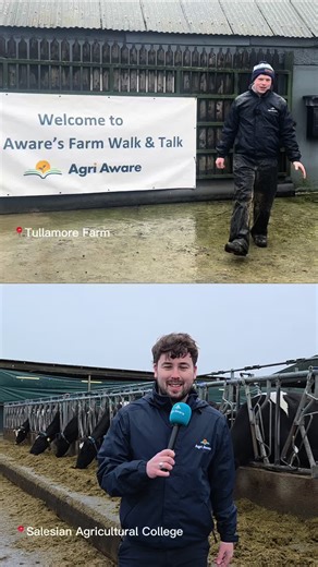 We had two fantastic Farm Walk & Talk events today 🐄🌱 📍 Tullamore Farm 📍 Salesian Agricultural College Second-level Agricultural Science students got out of the classroom and onto farms learning about Irish agriculture and getting hands-on experience 🙌 A huge thank you to @IrishFarmersJournal and @Salesian Ag College for hosting, and to our patrons @icbf_official @Dairymaster and GrasslandAgro for joining us Real farms. Real learning. Real ag science. 🌾🇮🇪 #AgScience #FarmWalkAndTalk #Iri