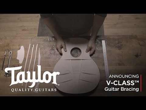 Announcing V-Class Guitar Bracing | Taylor Guitars