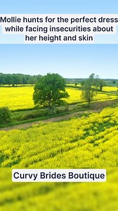 Mollie is searching for the prefect dress and to overcome her self consciousness about her height and skin condition. Mollie's sister had a dress disaster, and doesn't want her to go through the same pain. | Curvy Brides' Boutique - TLC