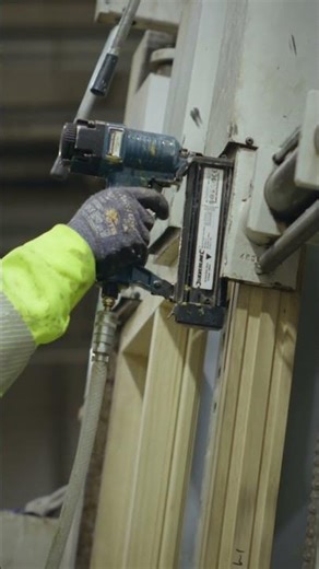 Timber window assembly process - Wooden Windows